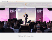 Tablet Screenshot of konferensochevent.se